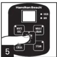 HAMILTON BEACH 37519 - INFORMACIÓN DE LA TAZA MEDIDORA DE ARROZ - 3