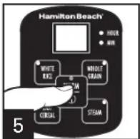 HAMILTON BEACH 37519 - INFORMATION À PROPOS À LA TASSE DU MESUREUR DE RIZ - 5