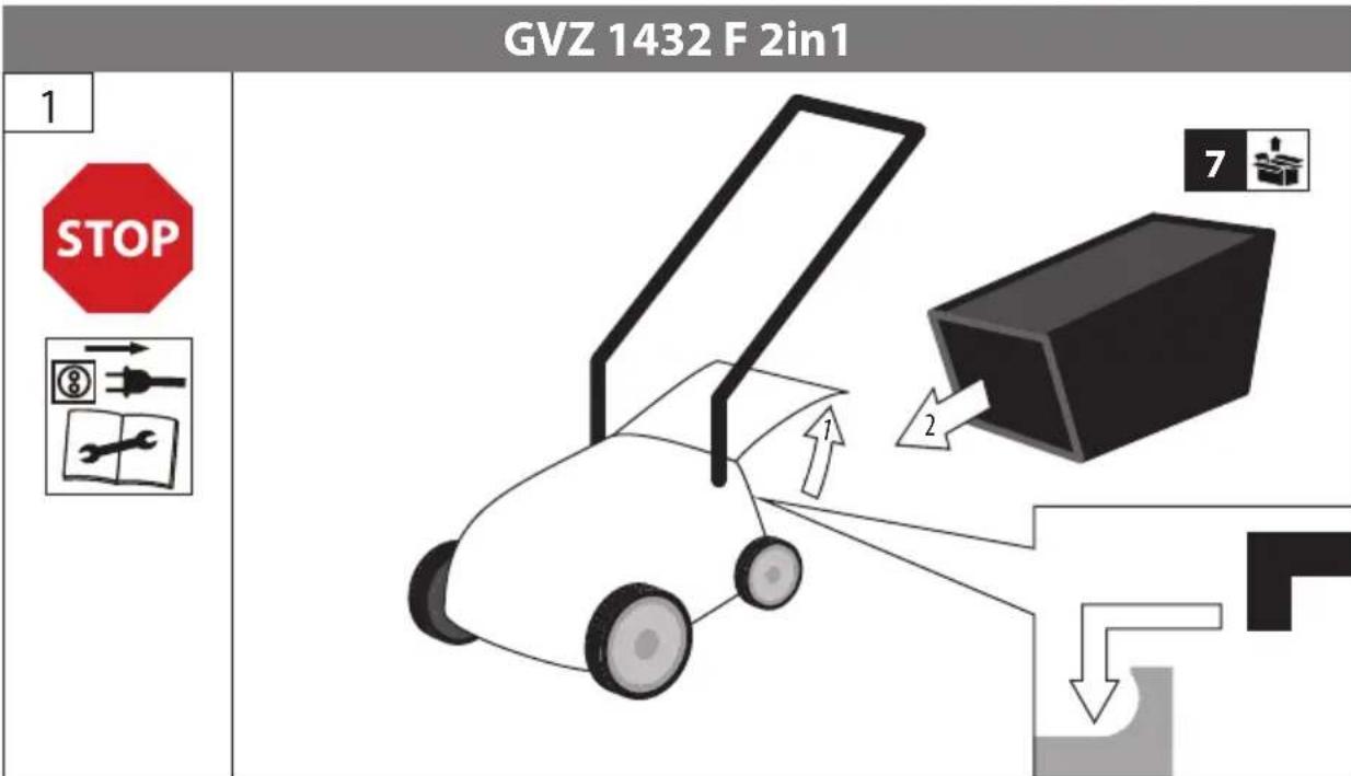 Güde GVZ 1432 F 2in1 - DE Vertikutieren - 10