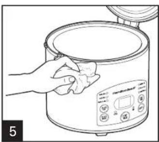 HAMILTON BEACH Digital Simplicity 37548 - WARNING - 3