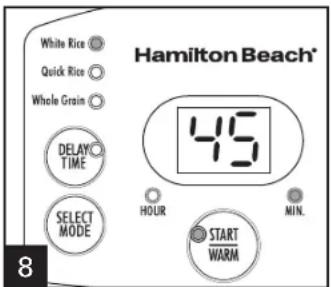 HAMILTON BEACH Digital Simplicity 37548 - Cuisson du riz (suite) - 3