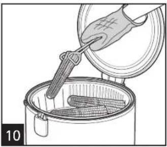 HAMILTON BEACH Digital Simplicity 37548 - How to Steam Food While Cooking Rice (cont.) - 3
