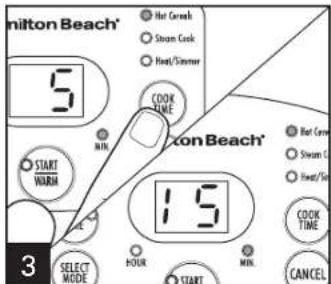 HAMILTON BEACH Digital Simplicity 37548 - How to Cook Hot Cereals - 3