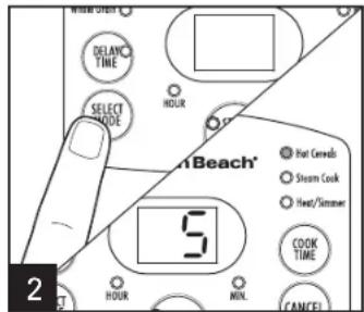 HAMILTON BEACH Digital Simplicity 37548 - Cómo cocer cereales calientes - 2
