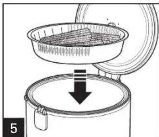 HAMILTON BEACH Digital Simplicity 37548 - RICE MEASURING CUP INFORMATION - 5