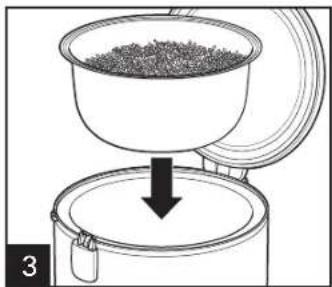 HAMILTON BEACH Digital Simplicity 37548 - INFORMATION À PROPOS À LA TASSE DU MESUREUR DE RIZ - 3