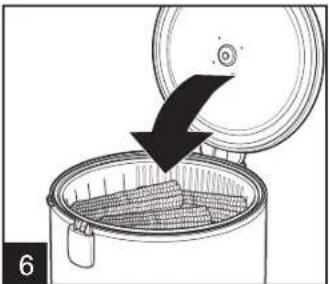 HAMILTON BEACH Digital Simplicity 37548 - How to Steam Food While Cooking Rice (cont.) - 1