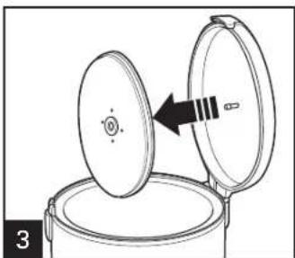 HAMILTON BEACH Digital Simplicity 37548 - ⚠ AVERTISSEMENT Risque de choc électrique. - 1