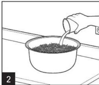 HAMILTON BEACH Digital Simplicity 37548 - RICE MEASURING CUP INFORMATION - 2