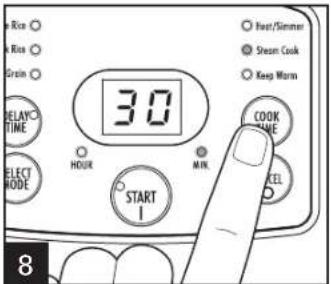 HAMILTON BEACH Digital Simplicity 37548 - CONSERVEZ CES INSTRUCTIONS! - 11