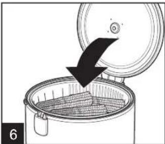 HAMILTON BEACH Digital Simplicity 37548 - Cómo Cocer Alimentos al Vapor con Arroz (cont.) - 1