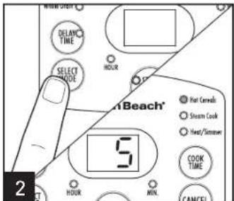 HAMILTON BEACH Digital Simplicity 37548 - How to Cook Hot Cereals - 2