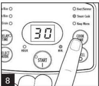 HAMILTON BEACH Digital Simplicity 37548 - CAUSE POSSIBLE/SOLUTION - 6