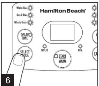 HAMILTON BEACH Digital Simplicity 37548 - How to Cook Rice (cont.) - 1