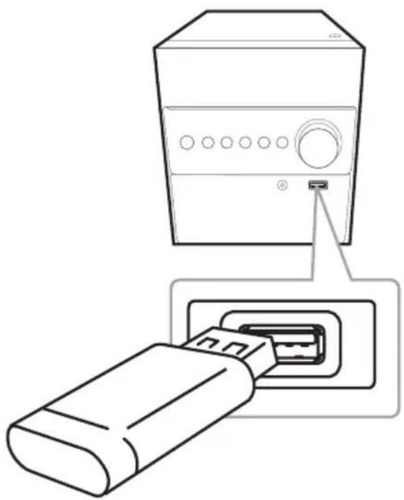 LG CM1560DAB - Connexion USB - 1