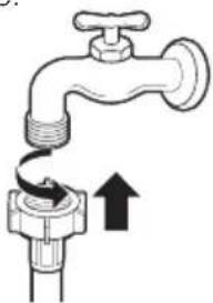LG FH069FD4F - Raccordement des conduites d'eau - 2