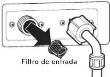 LG FH069FD4F - Limpieza de los filtros de entrada de agua - 2