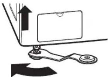 LG FH069FD4F - Leveling the washing machine - 2