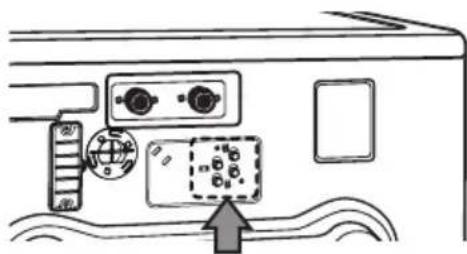LG FH069FD4F - Instalación de las tapones de los orificios de dosificación externa - 2