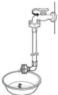 LG FH069FD4F - Raccordement des conduites d'eau - 3