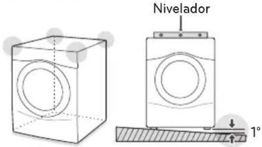 LG FH069FD4F - Nivelación de la lavadora - 1