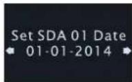 Soundmaster UR2195 - Indstil SDA - 2