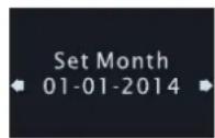 Soundmaster UR2195 - Oppsett kalender - 2
