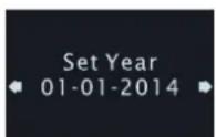 Soundmaster UR2195 - Kalender einstellen - 3