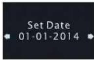 Soundmaster UR2195 - Impostare il calendario - 1