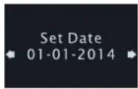 Soundmaster UR2195 - Réglage du calendrier - 1