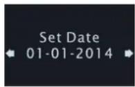 Soundmaster UR2195 - Oppsett kalender - 1