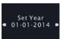 Soundmaster UR2195 - Réglage du calendrier - 3