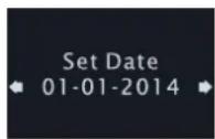 Soundmaster UR2195 - Kalender einstellen - 1