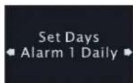 Soundmaster UR2195 - Indstilling af alarm - 5
