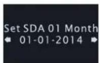 Soundmaster UR2195 - Set the SDA - 3