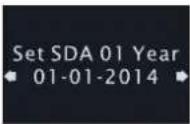 Soundmaster UR2195 - Set the SDA - 4
