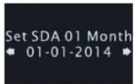 Soundmaster UR2195 - SDA Instellen - 3