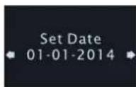 Soundmaster UR2195 - Indstilling af kalender - 1