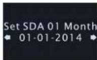 Soundmaster UR2195 - Nastaveni SDA - 3