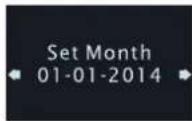 Soundmaster UR2195 - Indstilling af kalender - 2