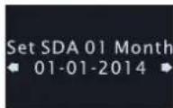 Soundmaster UR2195 - Indstil SDA - 3