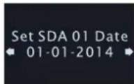 Soundmaster UR2195 - Impostare il calendario - 5
