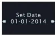 Soundmaster UR2195 - Kalender Instellen - 1