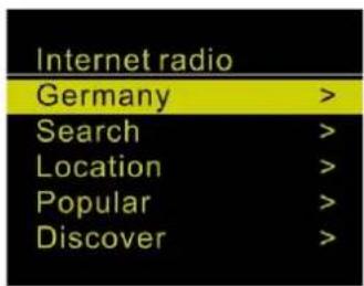 Soundmaster ICD2060 - Station list - 1