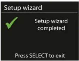 Soundmaster ICD2060 - Network settings - 1