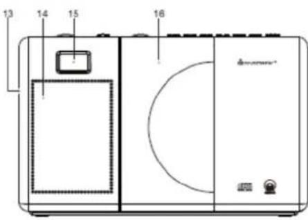 Soundmaster RCD1185 - VALDYMOLELEMENTU VIETA - 2