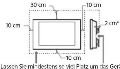 SONY XR65A95K - Luftzirkulation - 1