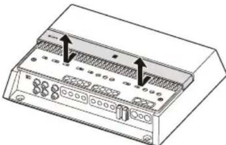 SONY XM4ES - Modification de l'orientation du capot du dissipateur thermique - 1