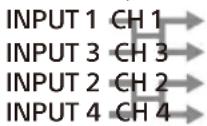 SONY XM4ES - Interruptor INPUT MODE - 3