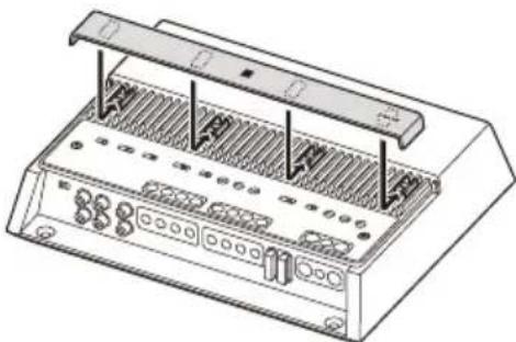 SONY XM4ES - Ändern der Ausrichtung der Wärmeableiterabdeckung - 2